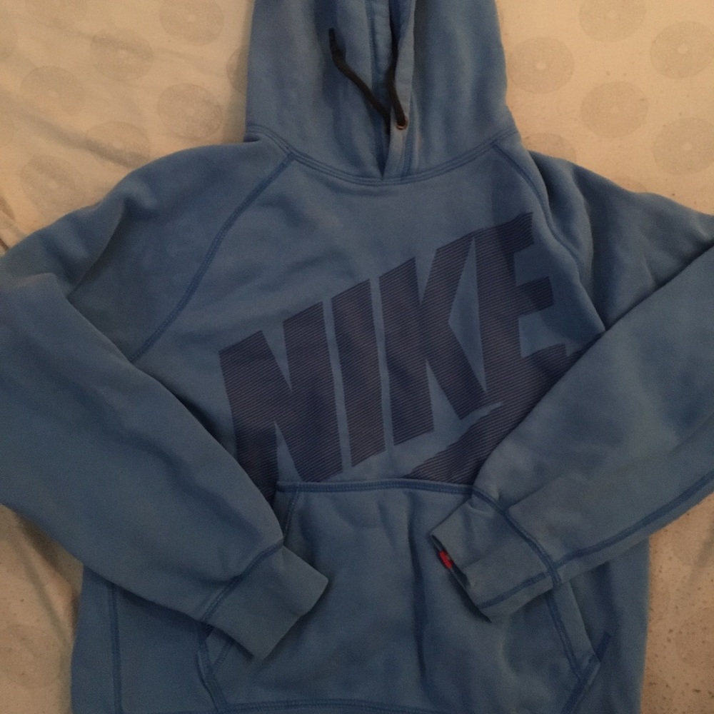 Blue nike pullover